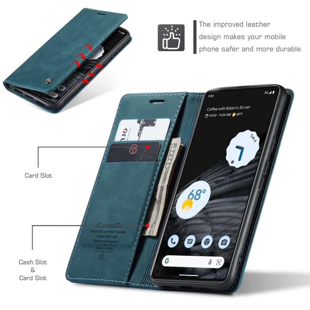 CASEME Handy Tasche für Google Pixel 7 Wallet 013 Series Klapp Hülle Business