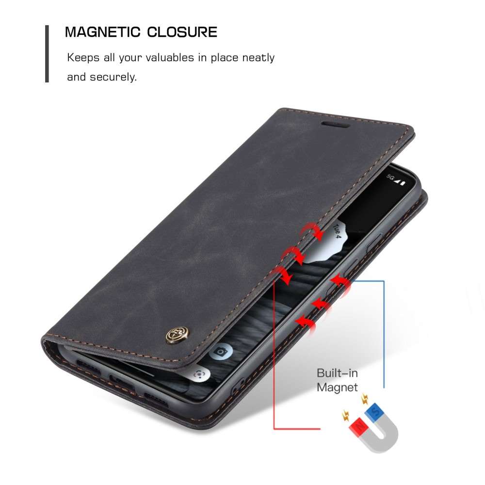 CASEME Handy Tasche für Google Pixel 7 Wallet 013 Series Klapp Hülle Business