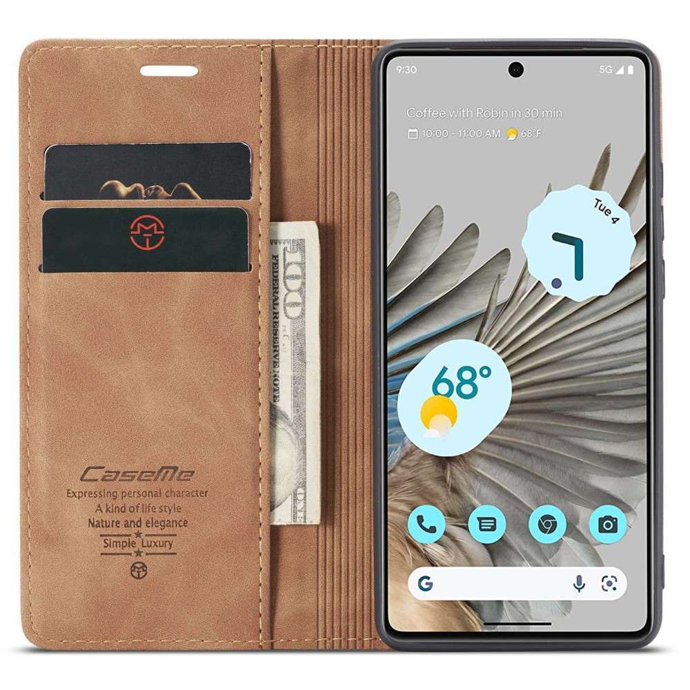 CASEME Handy Tasche für Google Pixel 7 PRO Wallet 013 Series Hülle Klapp Etui