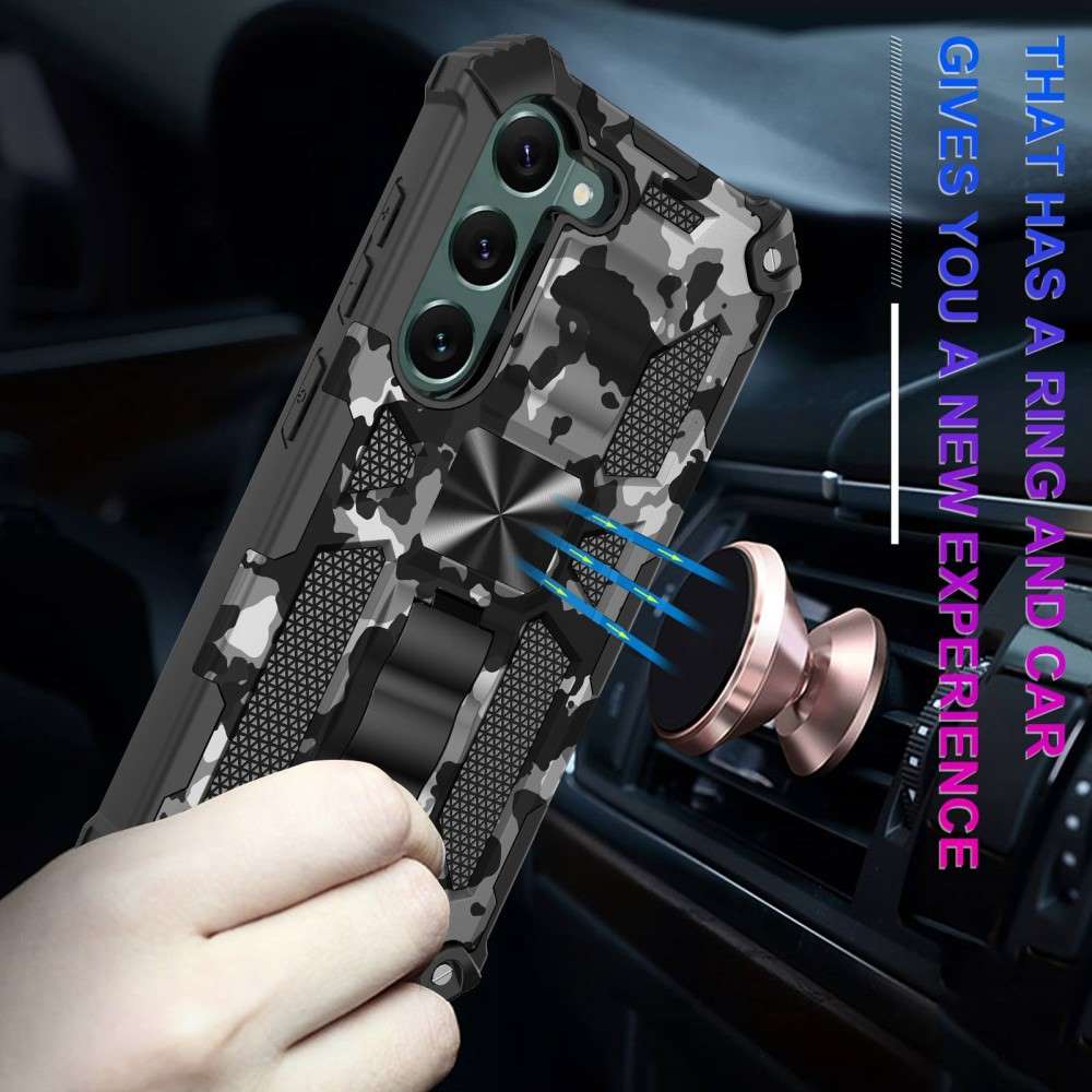 Outdoor Hülle für Samsung Galaxy S23 Camouflage Shockproof Schutz Armor Cover