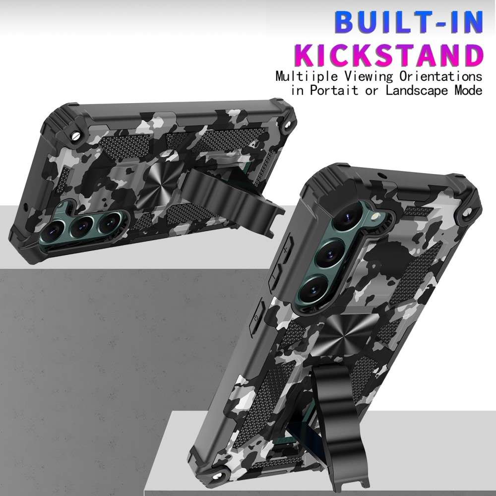 Outdoor Hülle für Samsung Galaxy S23 Camouflage Shockproof Schutz Armor Cover