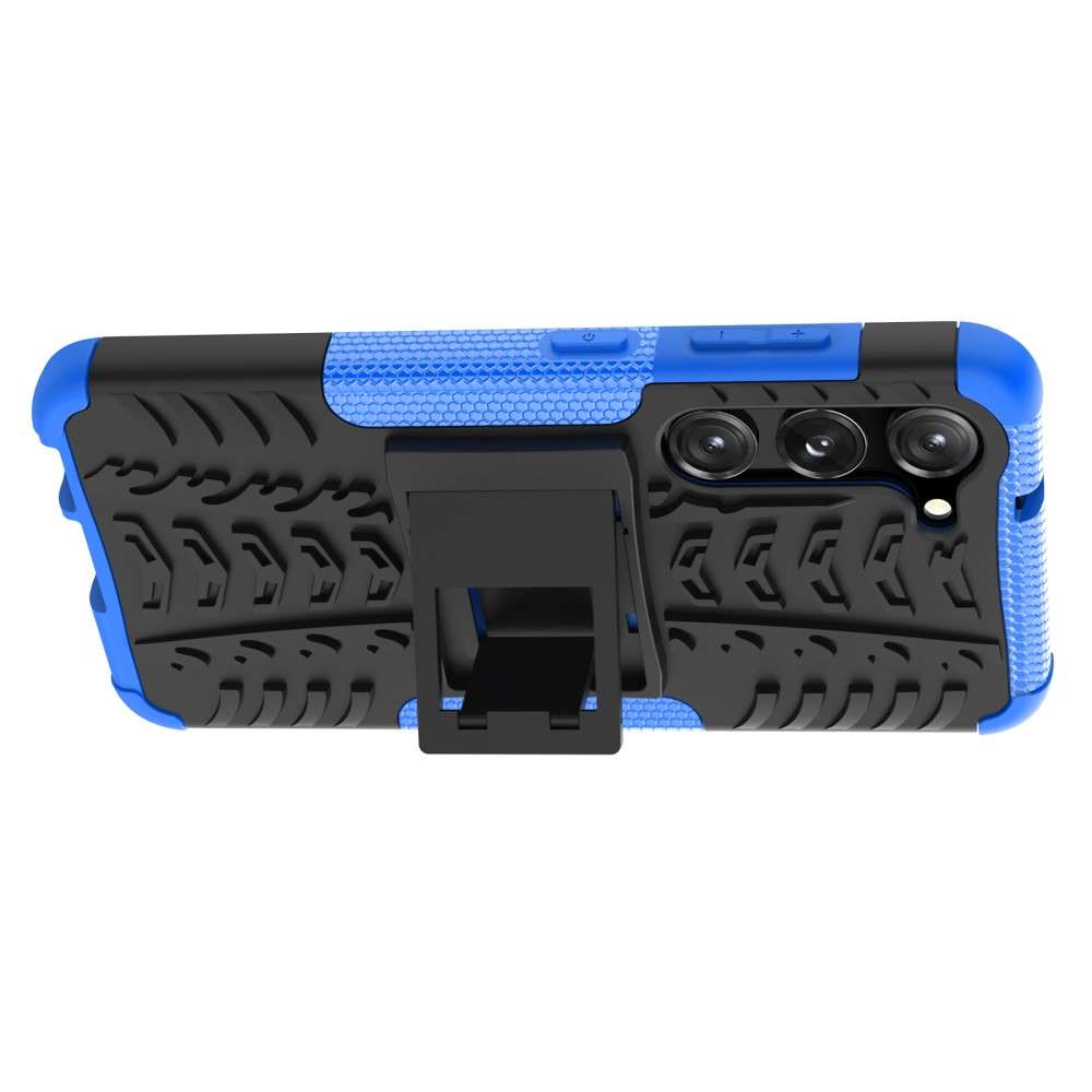 Outdoor Hülle für Samsung Galaxy S23 Tire Rutschfest Kickstand PC TPU Cover Case