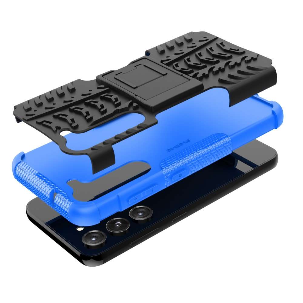 Outdoor Hülle für Samsung Galaxy S23 Tire Rutschfest Kickstand PC TPU Cover Case