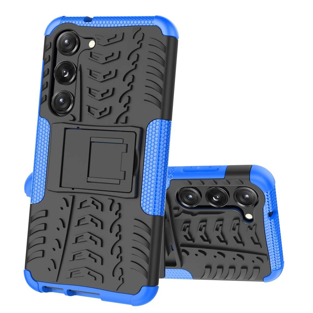 Outdoor Hülle für Samsung Galaxy S23 Tire Rutschfest Kickstand PC TPU Cover Case