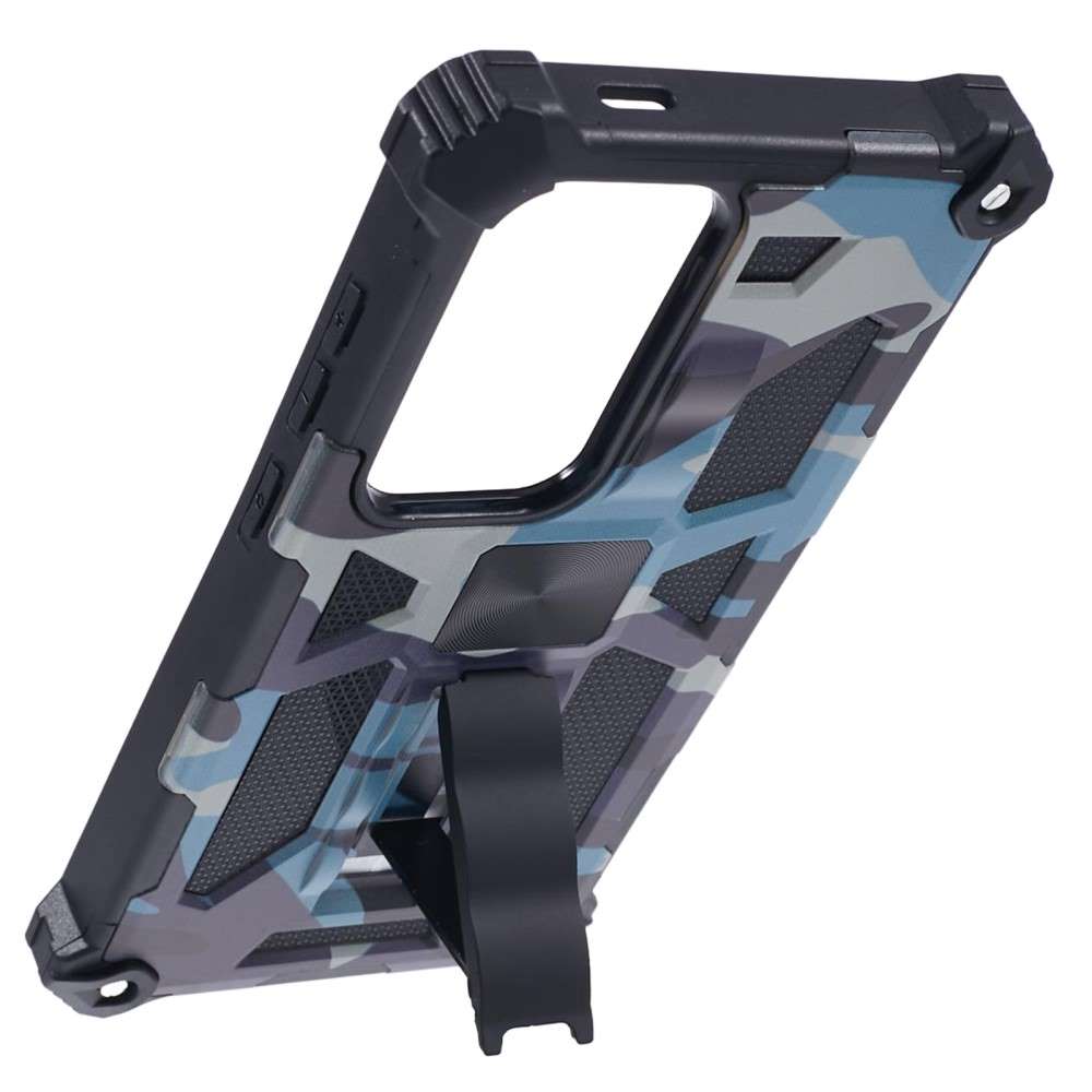 Outdoor Hülle für Samsung Galaxy S24 ULTRA Camouflage Shockproof PC Schutzcover