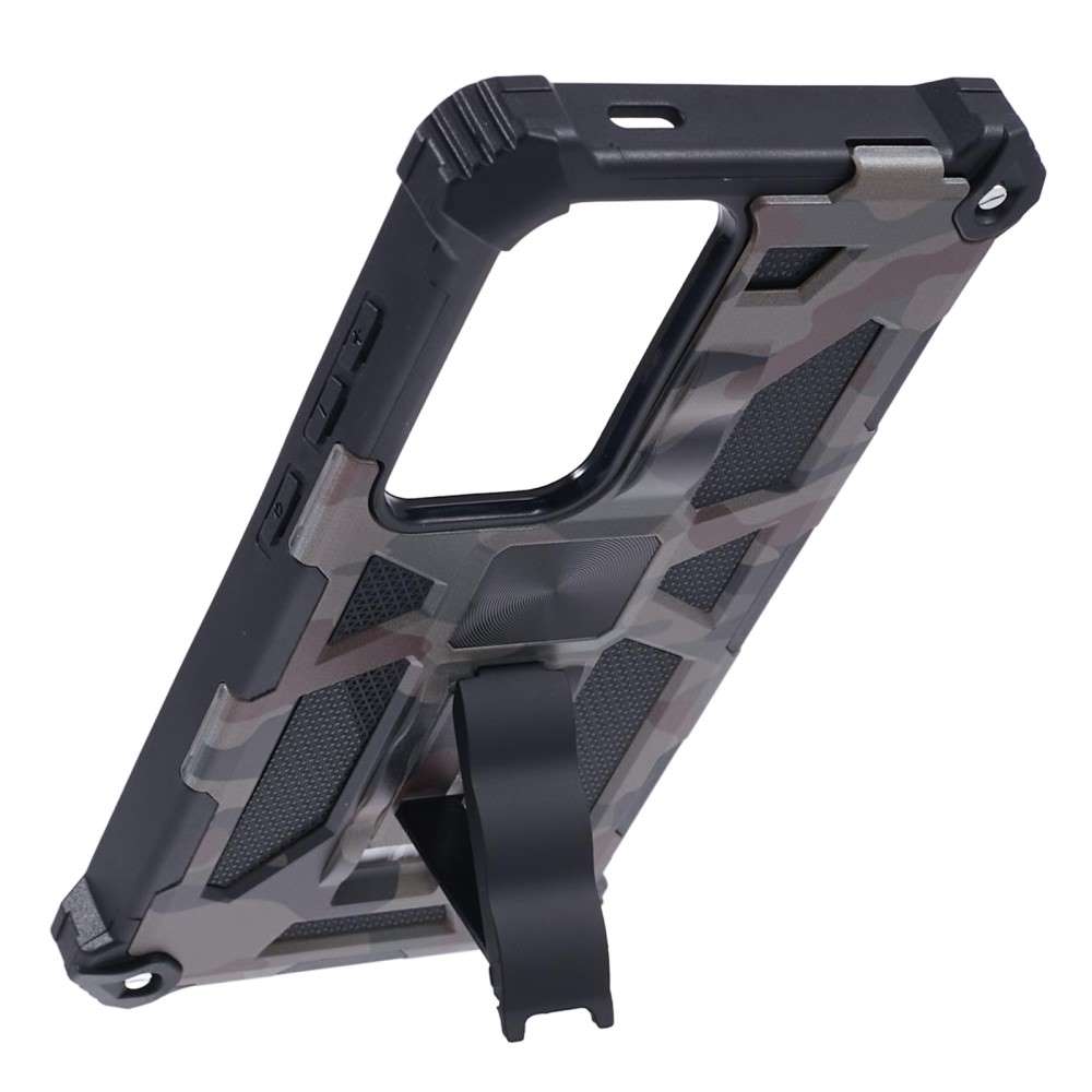Outdoor Hülle für Samsung Galaxy S24 ULTRA Camouflage Shockproof PC Schutzcover