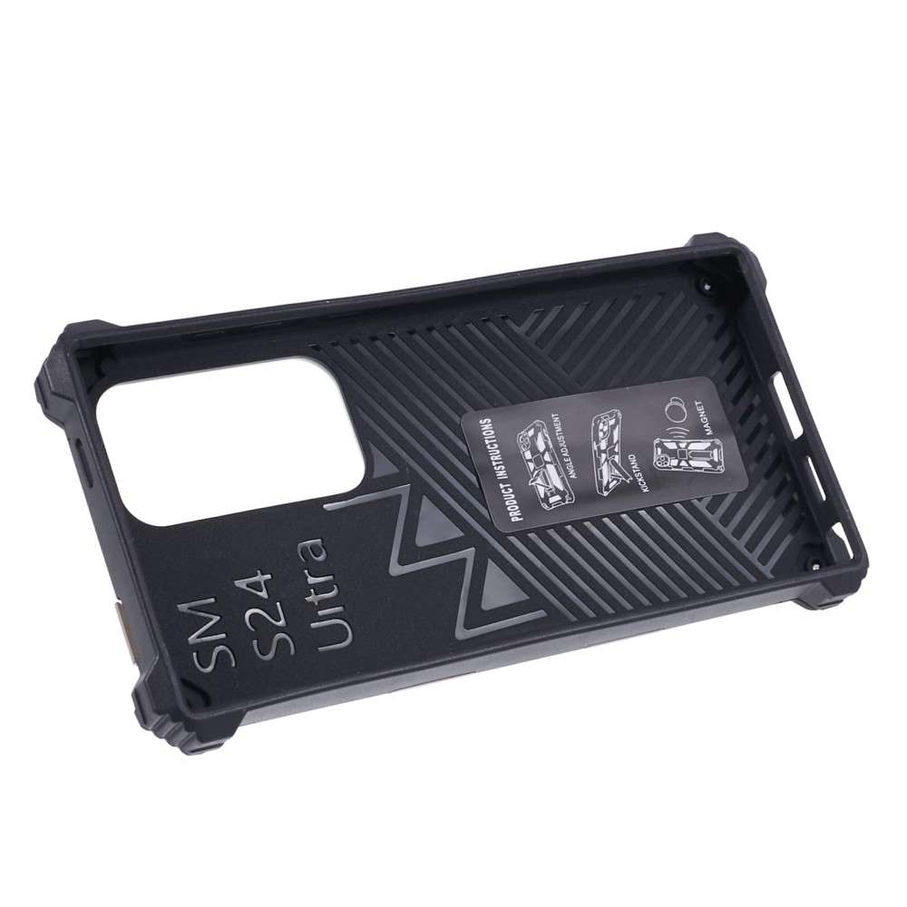 Outdoor Hülle für Samsung Galaxy S24 ULTRA Camouflage Shockproof PC Schutzcover