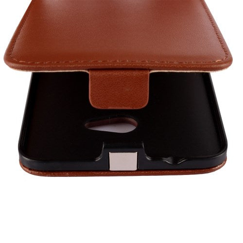 Flip Case für Microsoft Lumia 640 Genuine Split Echt Leder