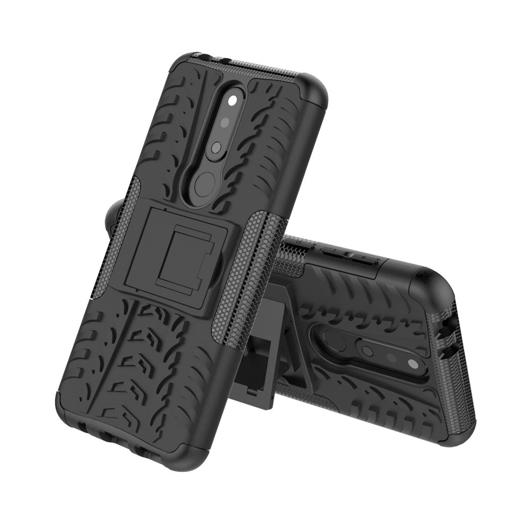 Outdoor Case für Nokia 5.1 PLUS Tire Rutschfest Kickstand