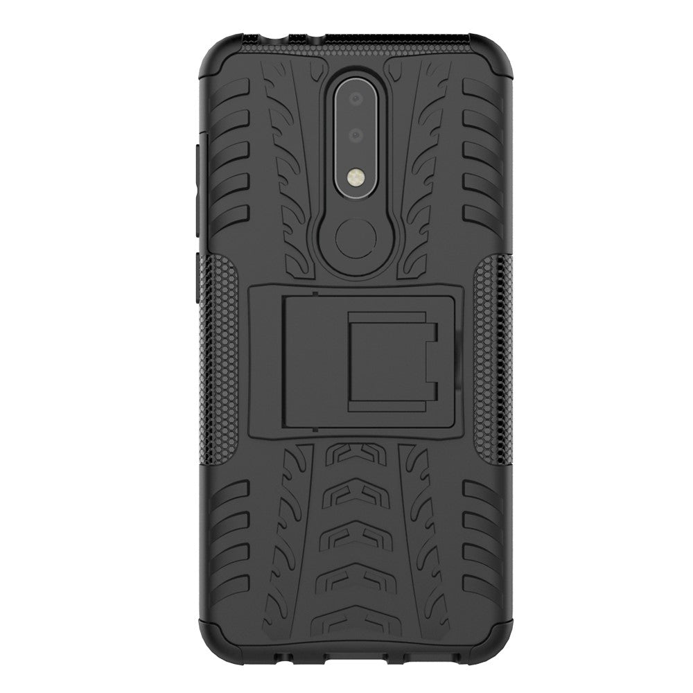 Outdoor Case für Nokia 5.1 PLUS Tire Rutschfest Kickstand