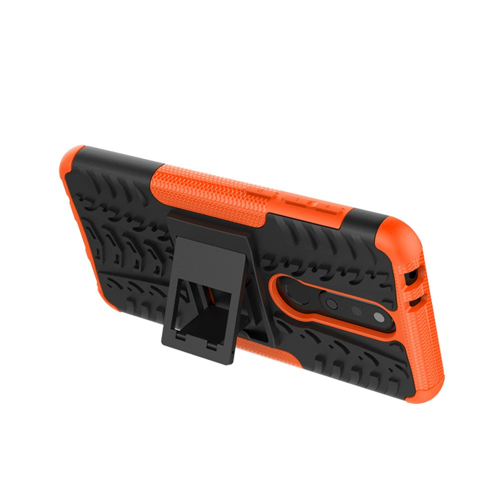 Outdoor Case für Nokia 5.1 PLUS Tire Rutschfest Kickstand