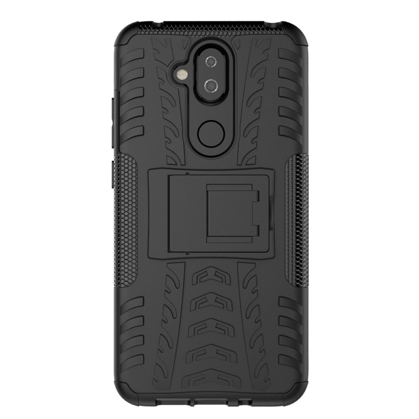 Outdoor Case für Nokia 8.1 Tire Rutschfest Reifen Profil Hülle
