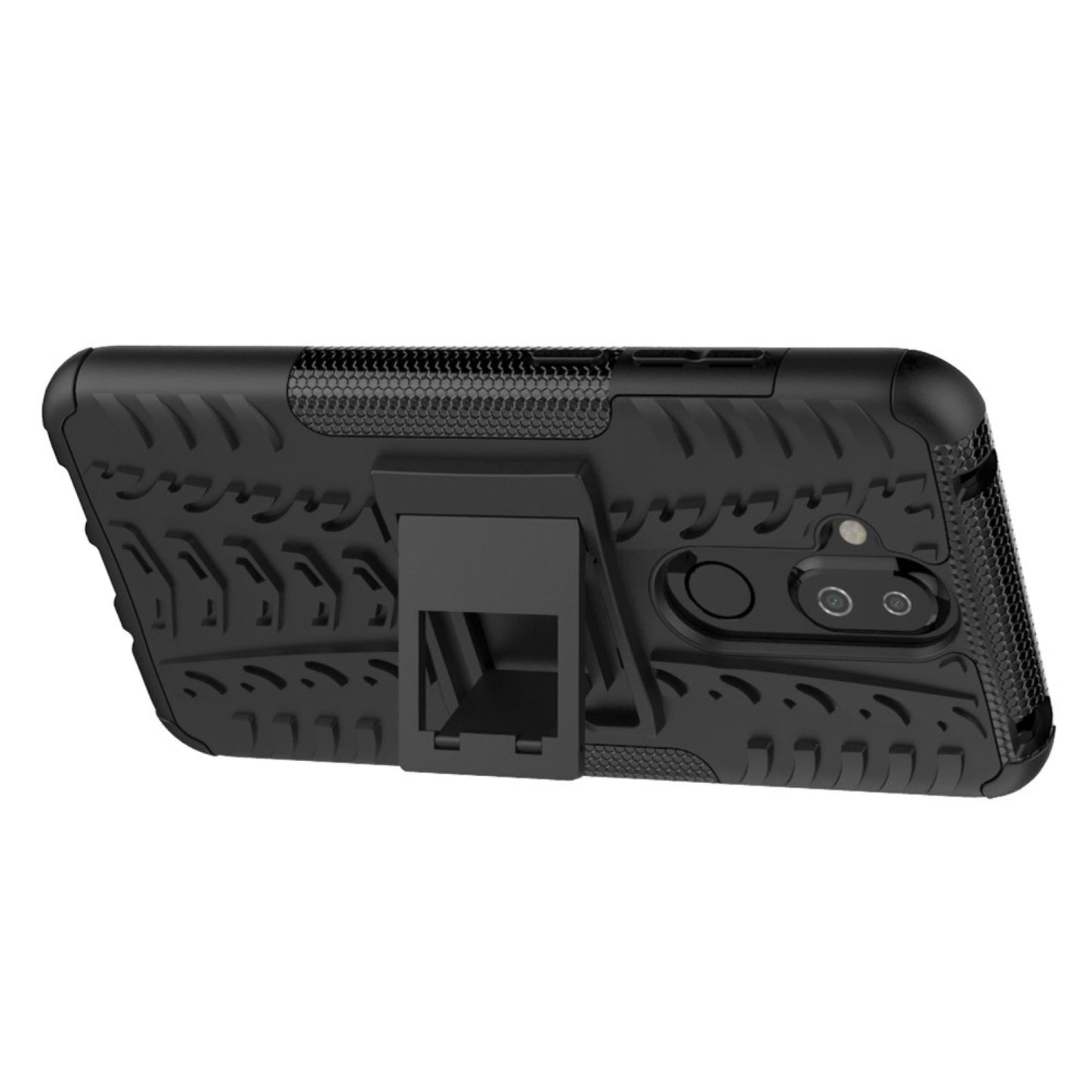 Outdoor Case für Nokia 8.1 Tire Rutschfest Reifen Profil Hülle
