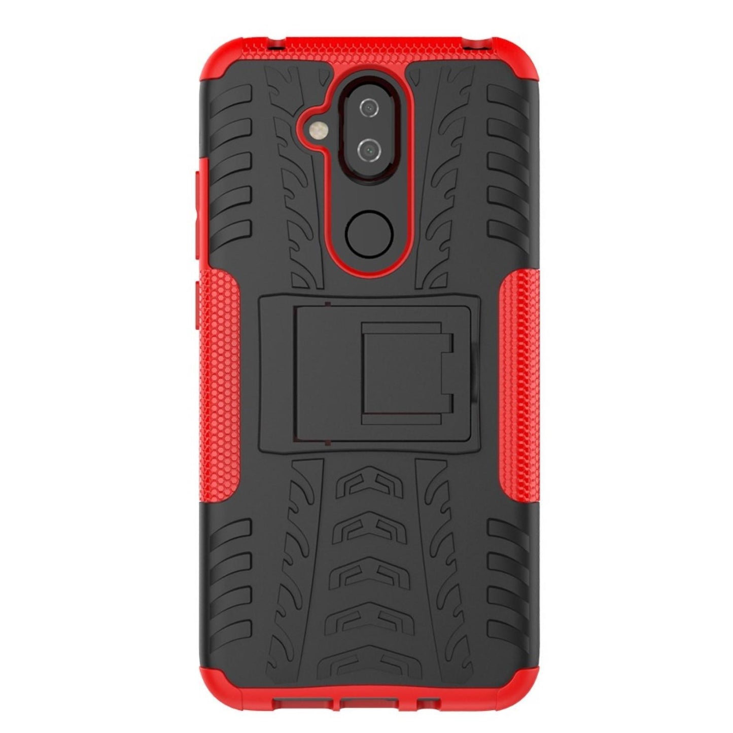 Outdoor Case für Nokia 8.1 Tire Rutschfest Reifen Profil Hülle