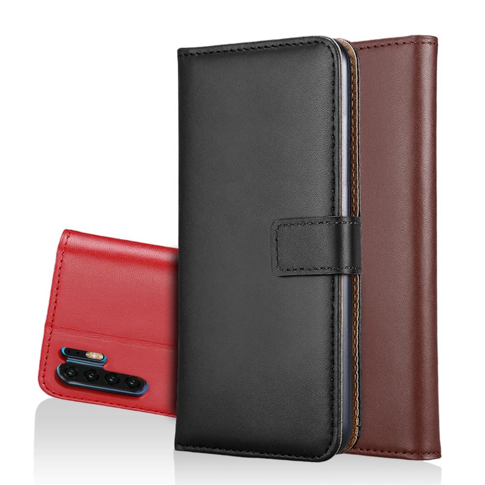 Wallet Case für Huawei P30 PRO Genuine Split Echt Leder Tasche
