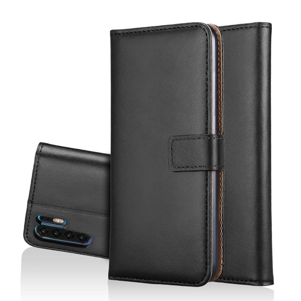 Wallet Case für Huawei P30 PRO Genuine Split Echt Leder Tasche