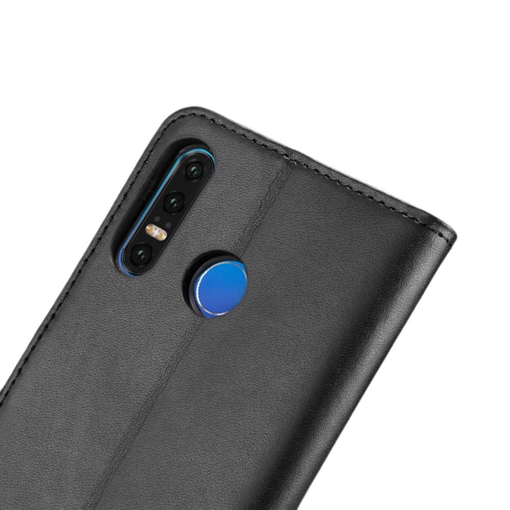 Wallet Case für Huawei P30 LITE Genuine Split Echt Leder Tasche