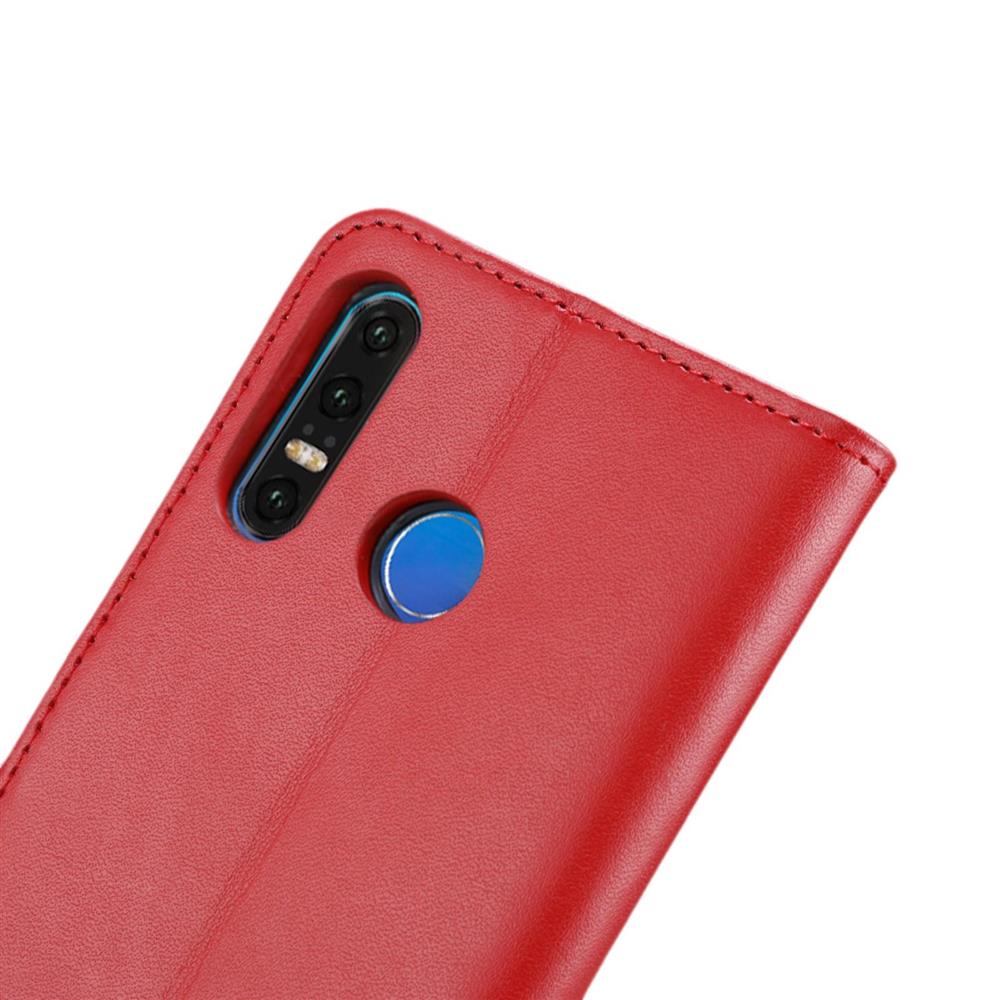 Wallet Case für Huawei P30 LITE Genuine Split Echt Leder Tasche