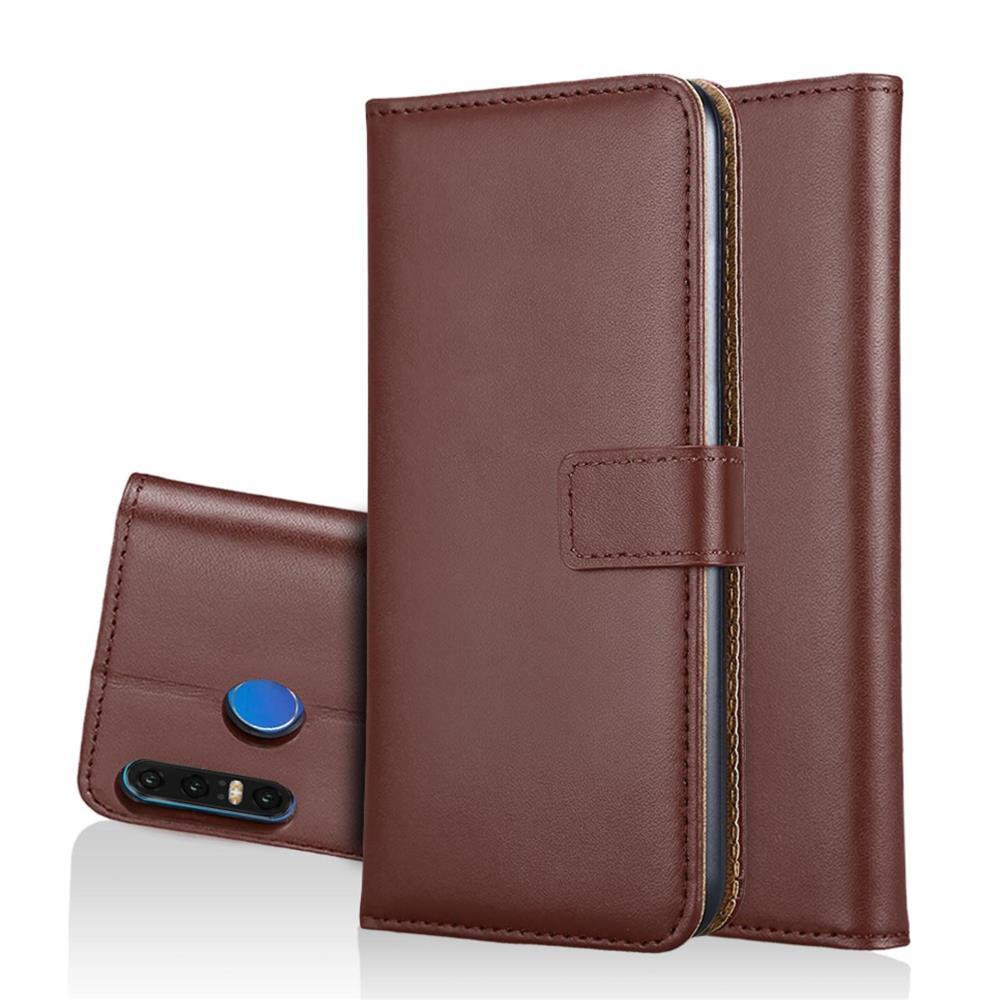 Wallet Case für Huawei P30 LITE Genuine Split Echt Leder Tasche