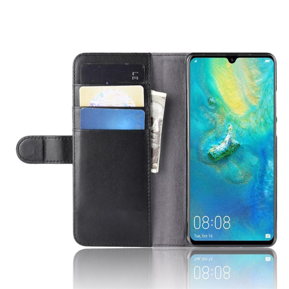 Wallet Case für Huawei P30 PRO Echt Leder Innenfach Handy Tasche