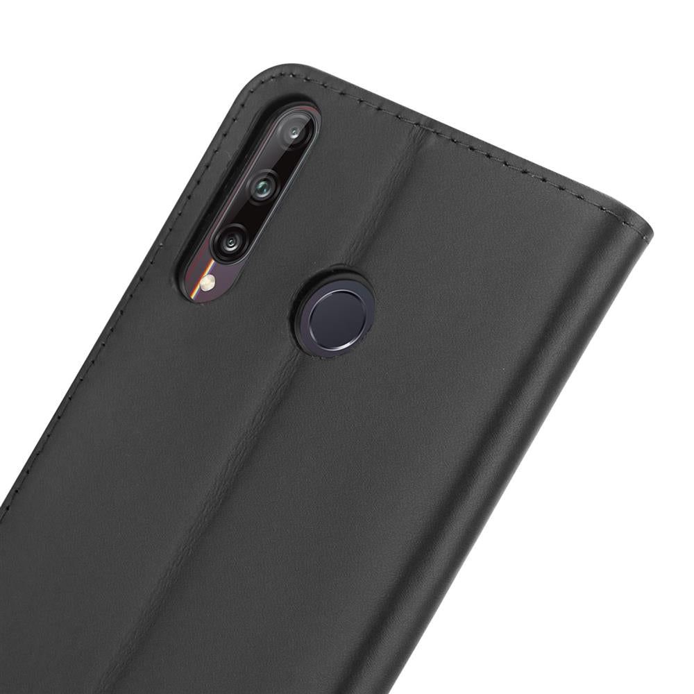 Wallet Case für Huawei P40 LITE E Genuine Split Echt Leder Handy Tasche