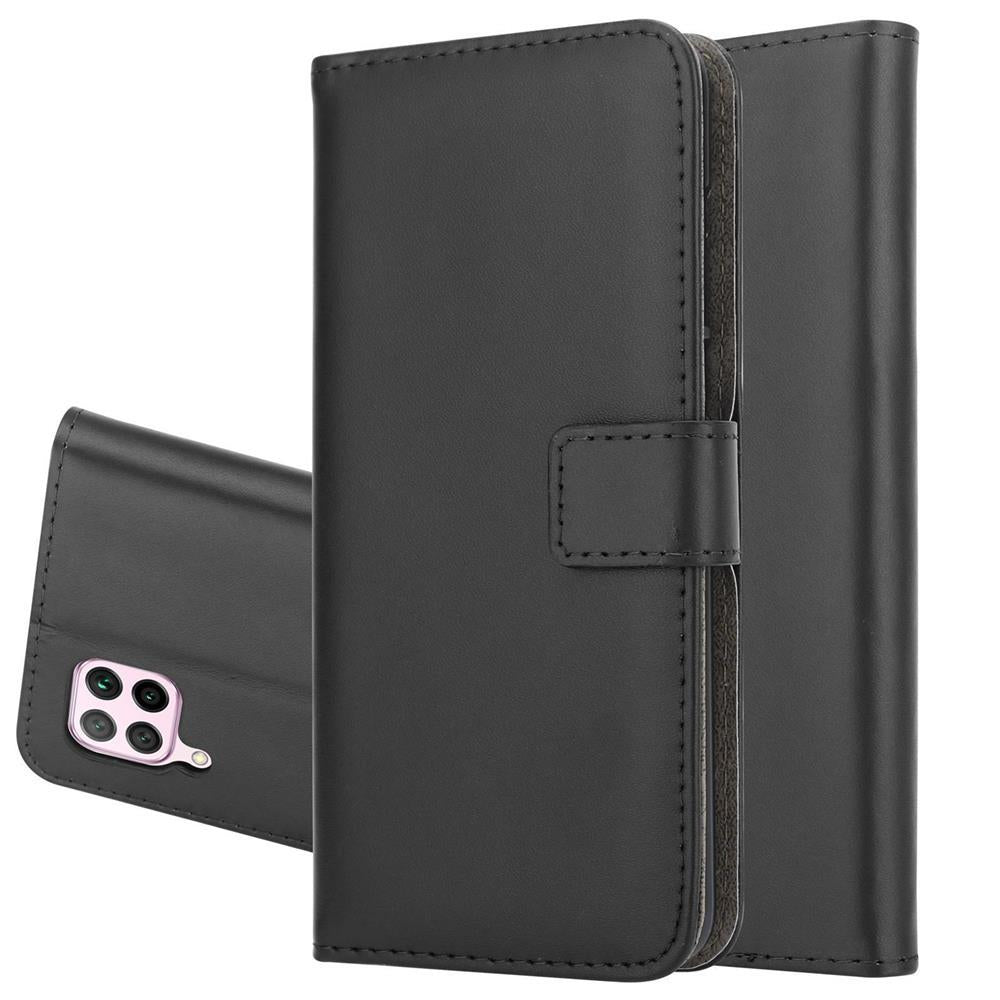 Wallet Case für Huawei P40 LITE Genuine Split Echt Leder Handy Tasche