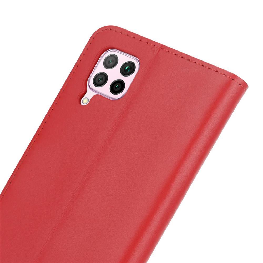 Wallet Case für Huawei P40 LITE Genuine Split Echt Leder Handy Tasche