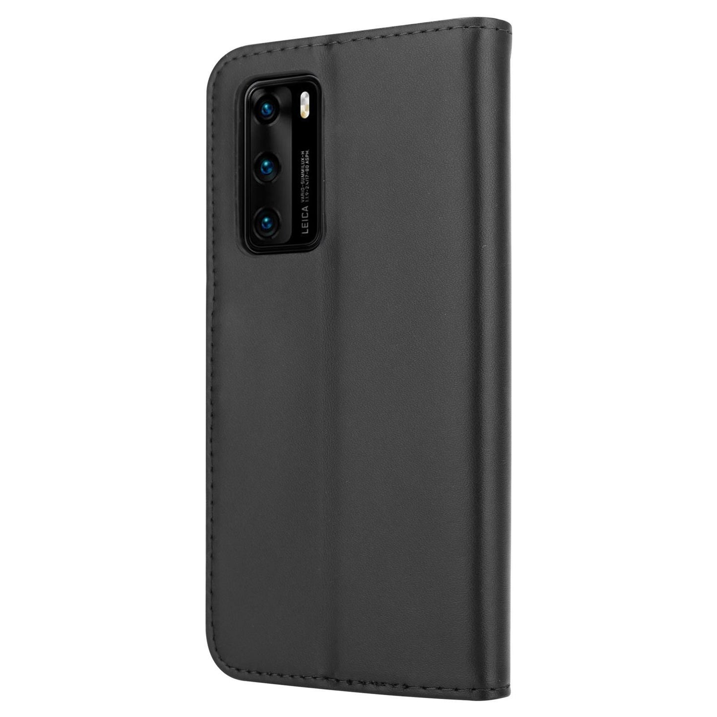 Wallet Case für Huawei P40 Genuine Split Echt Leder Handy Tasche