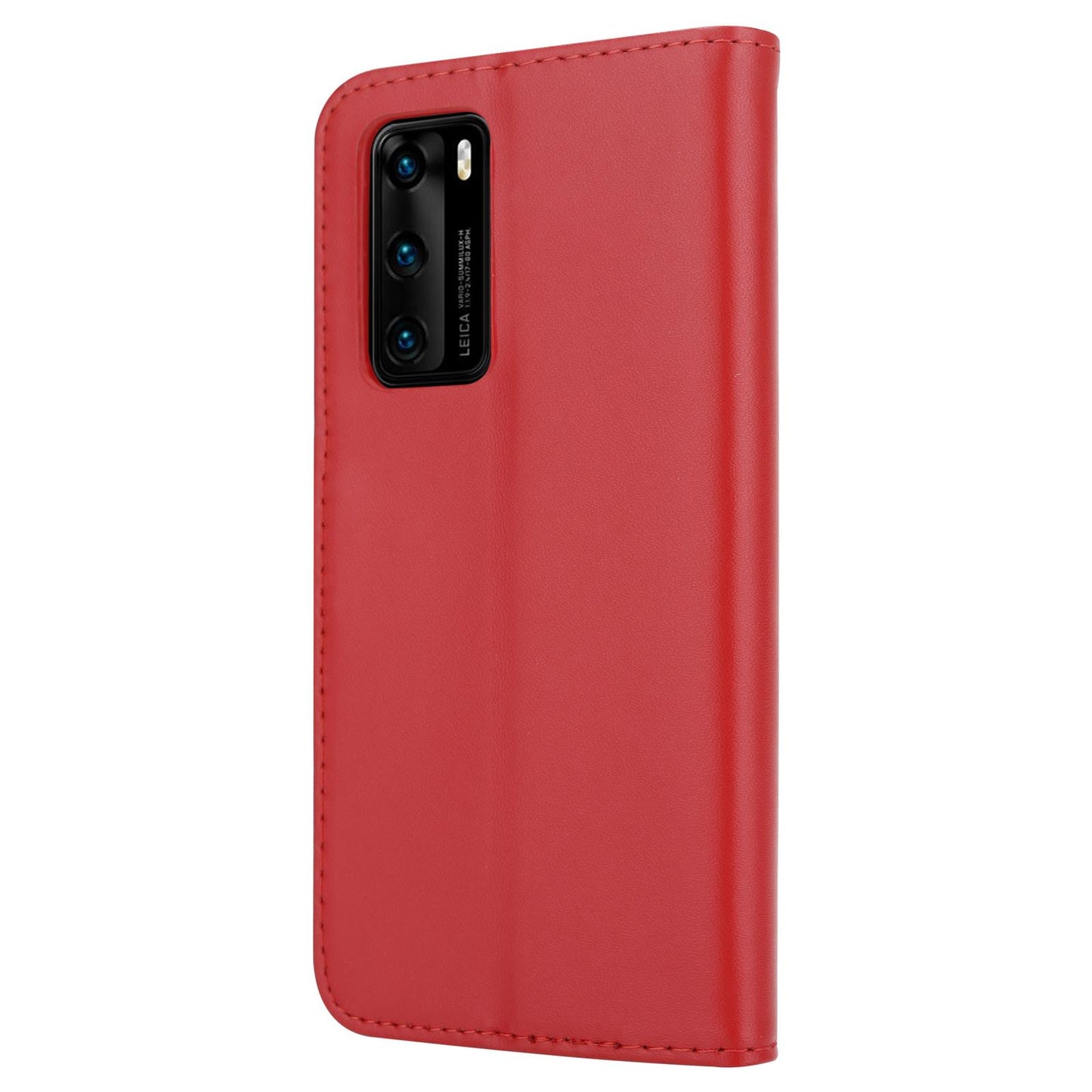 Wallet Case für Huawei P40 Genuine Split Echt Leder Handy Tasche