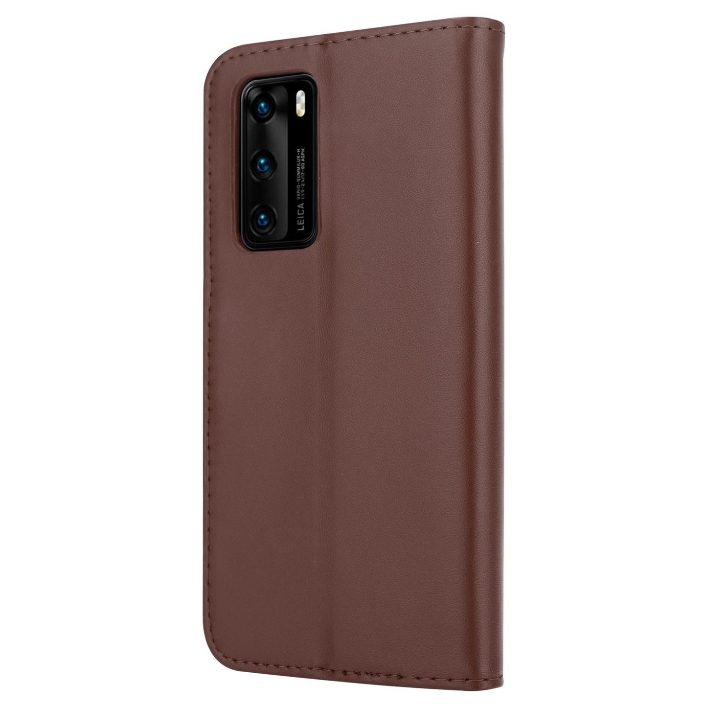 Wallet Case für Huawei P40 Genuine Split Echt Leder Handy Tasche