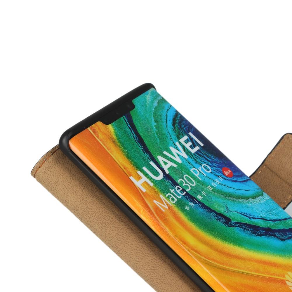 Wallet Case für Huawei Mate 30 PRO TPU Split Echt Leder Handy Tasche Klappetui