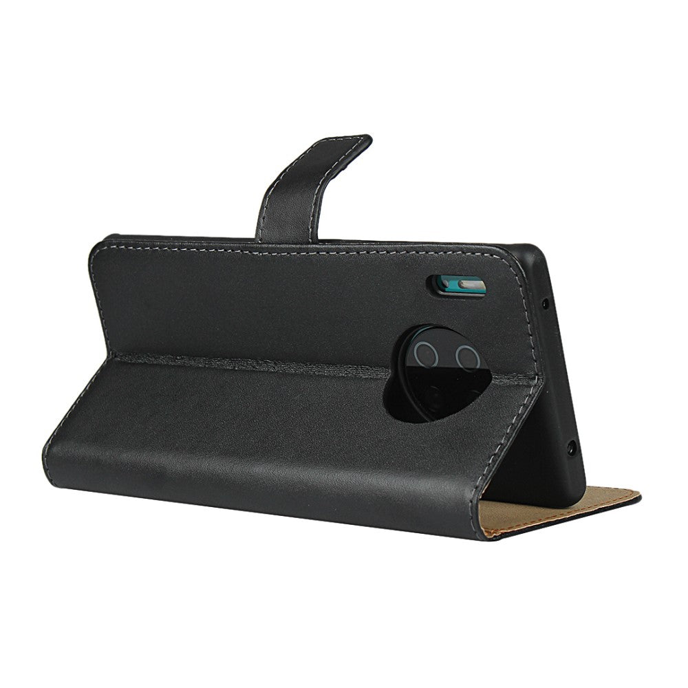 Wallet Case für Huawei Mate 30 PRO TPU Split Echt Leder Handy Tasche Klappetui