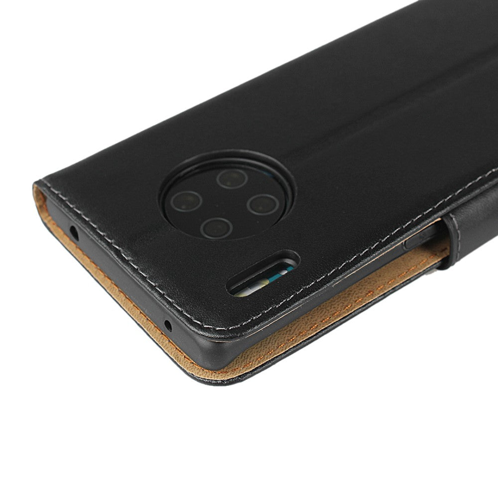 Wallet Case für Huawei Mate 30 PRO TPU Split Echt Leder Handy Tasche Klappetui