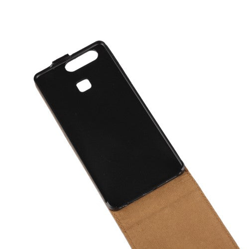 Flip Case für Huawei P9 Genuine Split Echt Leder