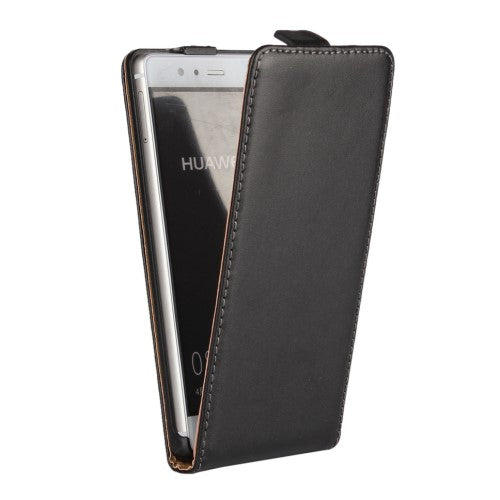 Flip Case für Huawei P9 Genuine Split Echt Leder