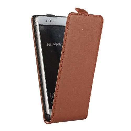 Flip Case für Huawei P9 Genuine Split Echt Leder