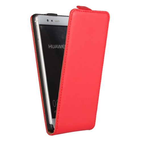 Flip Case für Huawei P9 Genuine Split Echt Leder