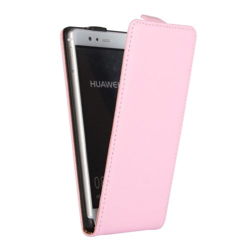Flip Case für Huawei P9 Genuine Split Echt Leder