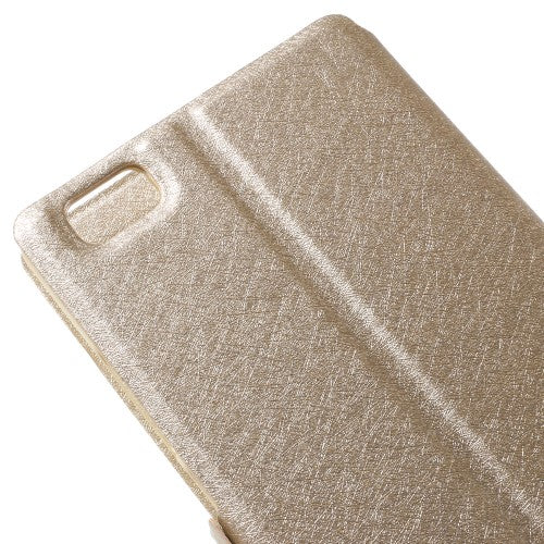 Wallet Case für Huawei P8 LITE Dual Window View Silk Book Etui