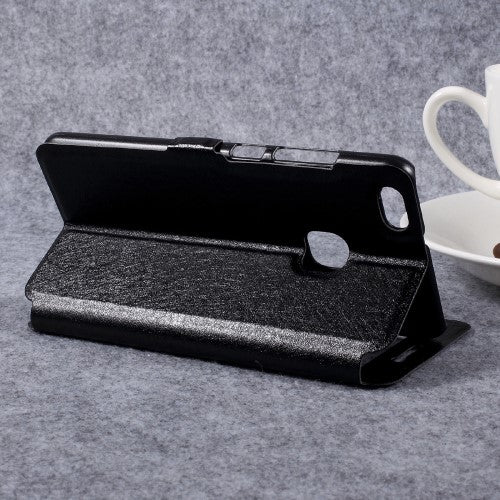 Wallet Case für Huawei P10 LITE Dual Window View Silk Book Etui