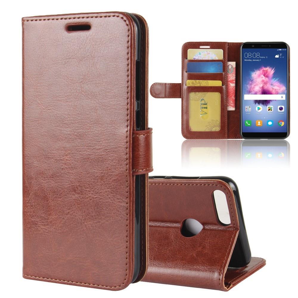 Wallet Case für Huawei P SMART Crazy Horse Card Slot