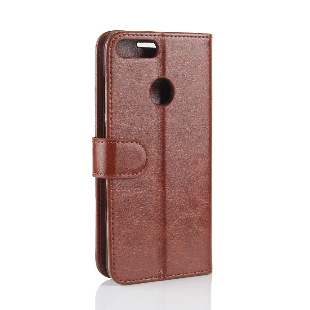 Wallet Case für Huawei P SMART Crazy Horse Card Slot