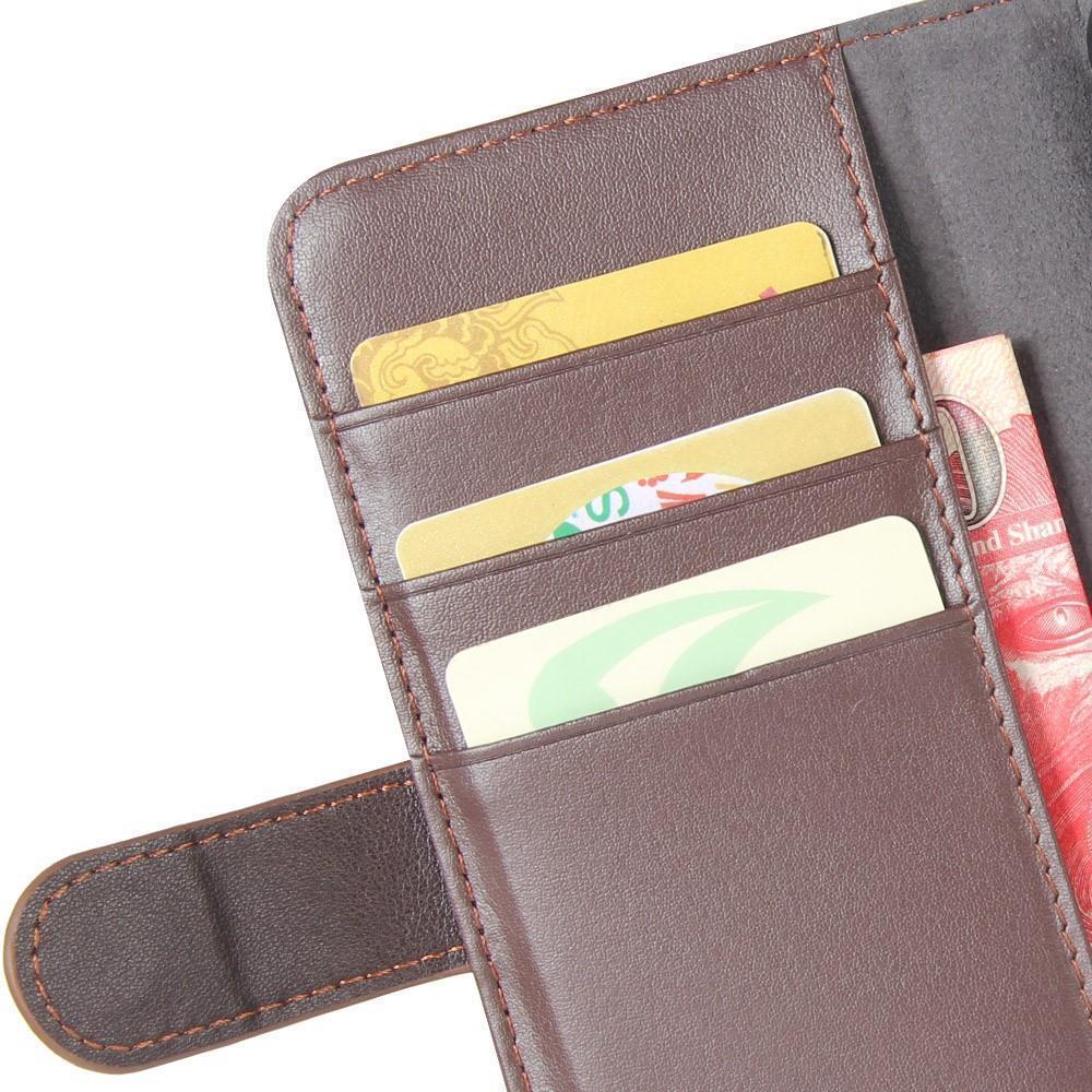 Wallet Case für Huawei P20 PRO Echt Leder Innenfach