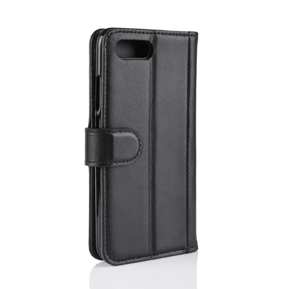 Wallet Case für Huawei HONOR 10 Echt Leder Innenfach