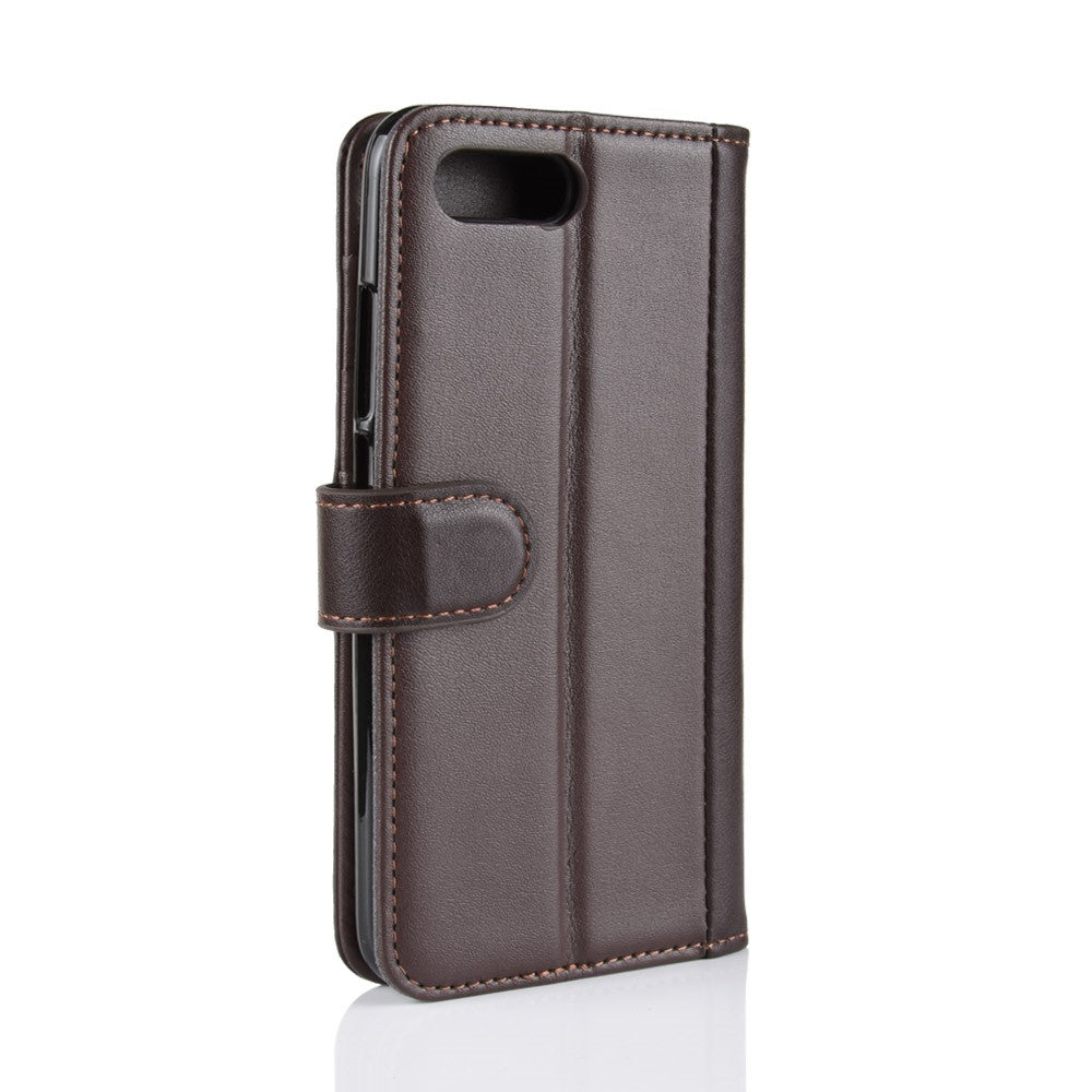 Wallet Case für Huawei HONOR 10 Echt Leder Innenfach