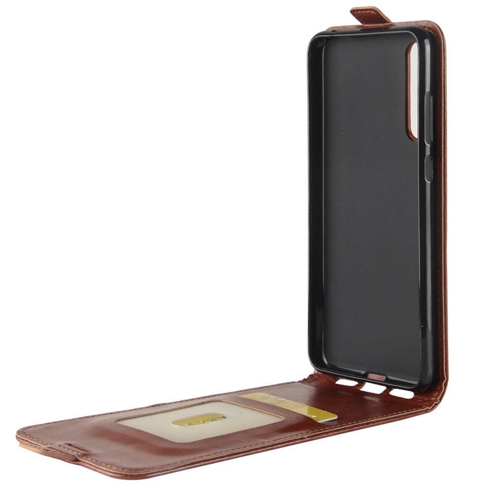 Flip Case für Huawei P20 PRO Crazy Horse Card Slot