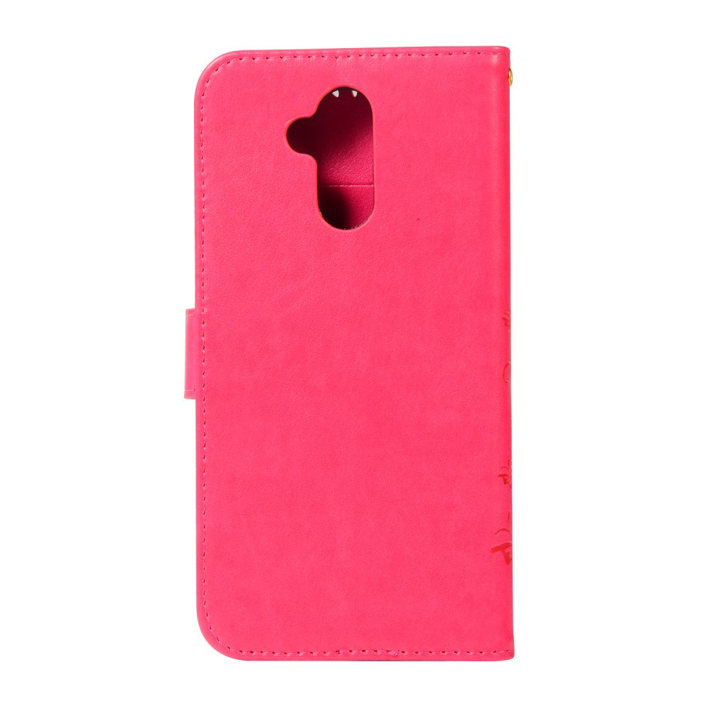 Wallet Case für Huawei Mate 20 LITE Butterfly Flower Motiv