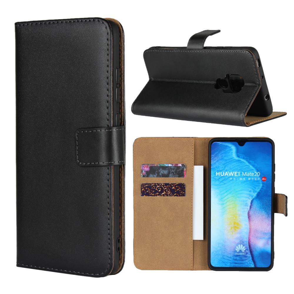 Wallet Case für Huawei Mate 20 TPU Split Echt Leder