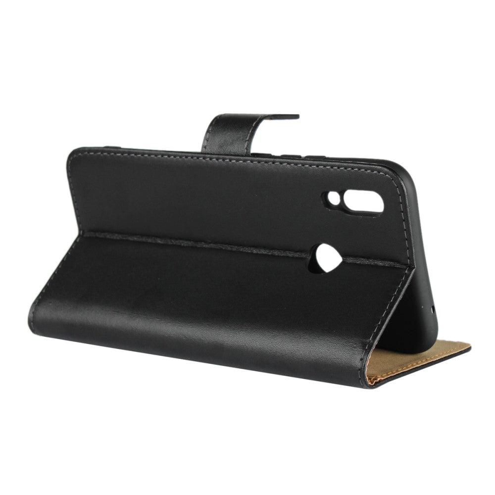 Wallet Case für Huawei P SMART+ TPU Split Echt Leder
