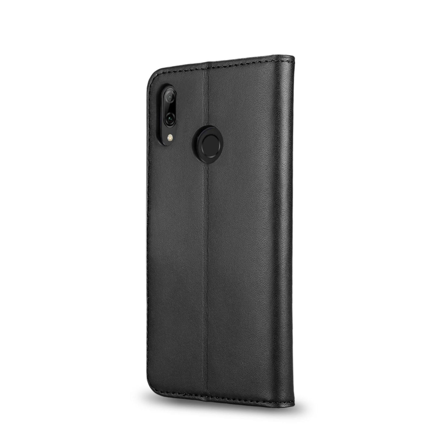Wallet Case für Huawei P SMART 2019 Genuine Split Echt Leder Tasche